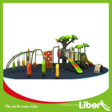 2015 Large Luxury Adventure Amusement Park Climbing Structure and Slide